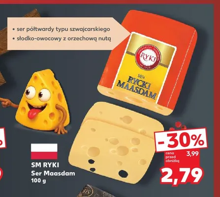 Ser Maasdam SM Ryki promocja w Kaufland