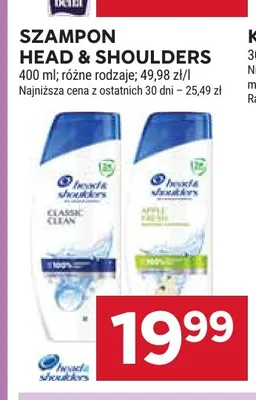 Szampon Head & Shoulders promocja w Stokrotka