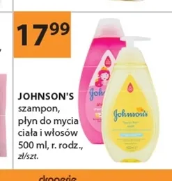 Płyn do mycia ciała i włosów Johnson's promocja w Drogerie Laboo