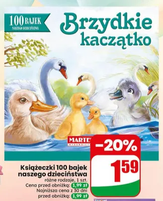 Książeczki 100 bajek naszego dzieciństwa promocja w Dino