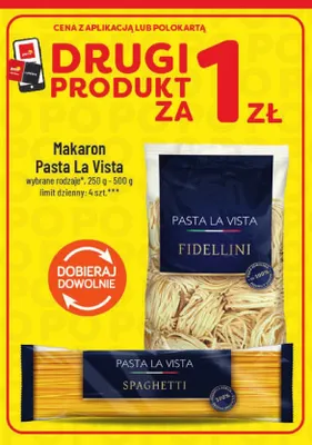 Makaron Spaghetti Pasta La Vista promocja w POLOmarket