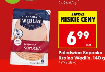 Polędwica Sopocka Kraina Wędlin promocja w Biedronka