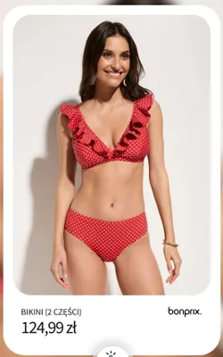 Bikini 2-częściowe Bonprix promocja w bonprix