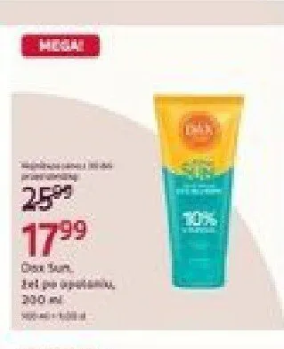 Żel po opalaniu Dax Sun promocja w Rossmann