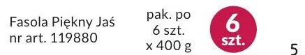 Fasola Piękny Jaś promocja w Makro