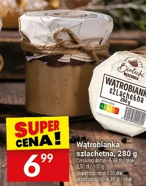 Wątrobianka szlachetna, 280 g promocja w Twój Market