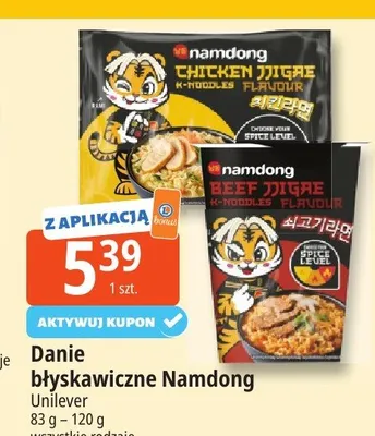 Danie błyskawiczne Namdong Chicken Jigae promocja w Leclerc