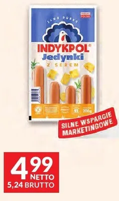 Parówki Jedynki z serem promocja w Makro