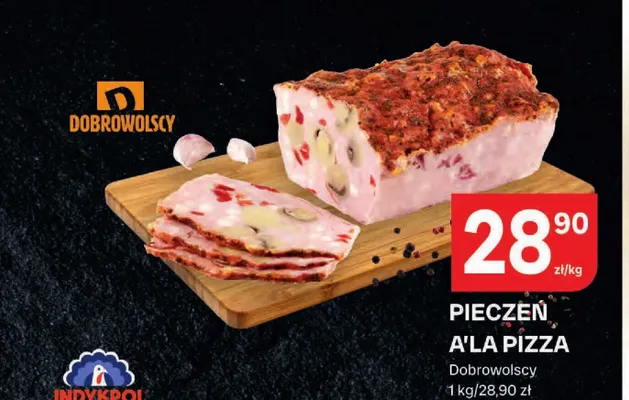 Pieczeń a'la pizza Dobrowolscy promocja w Chorten