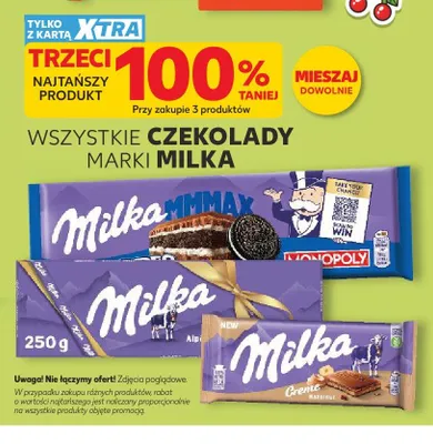 Czekolada Milka promocja w Kaufland