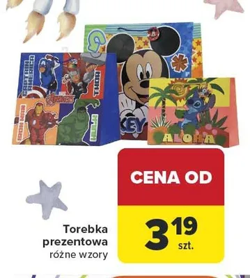 Torebka prezentowa promocja w Carrefour