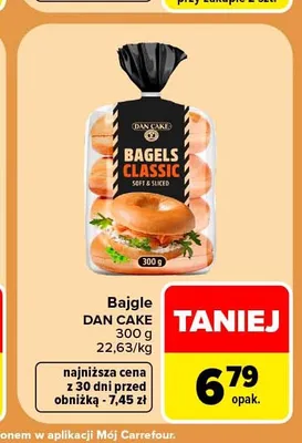 Bajgle Dan Cake promocja w Carrefour