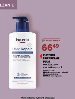 Eucerin UreaRepair Plus emulsja z 10% mocznika promocja w Ziko Dermo