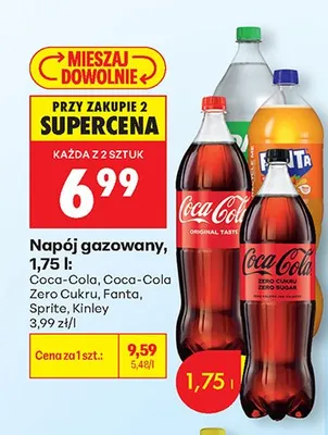 Napój gazowany promocja w Biedronka