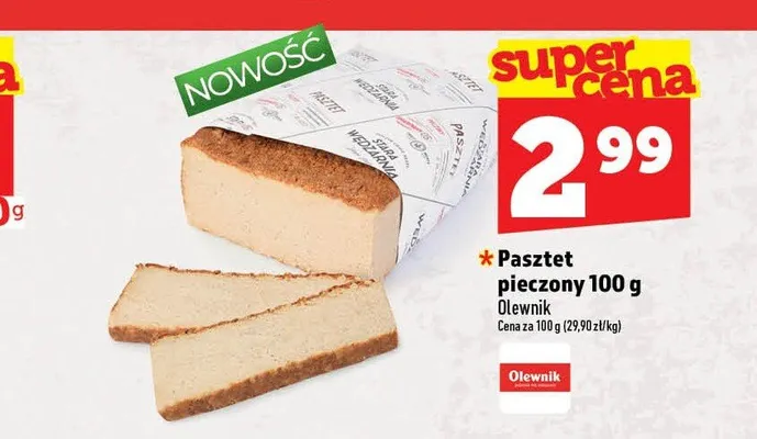 Pasztet pieczony Olewnik promocja w TOPAZ