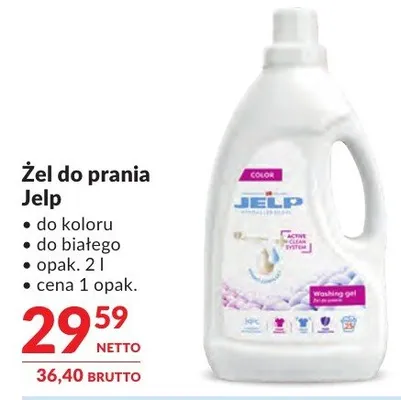 Żel do prania Jelp promocja w Makro