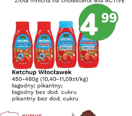 Ketchup pikantny Włocławek promocja w Limonka