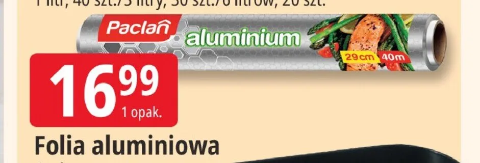 Folia aluminiowa Cedo 40 metrów promocja w Leclerc