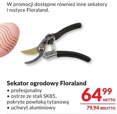 Sekator ogrodowy Floraland promocja w Makro