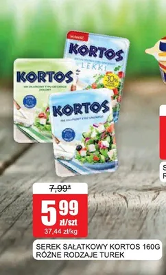 Serek sałatkowy Kortos Turek promocja w Bingo