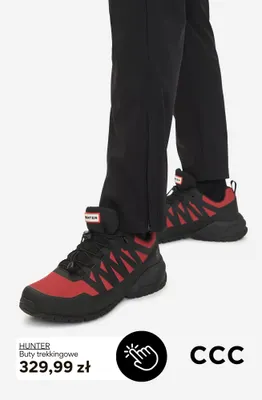 Buty trekkingowe Hunter promocja w CCC