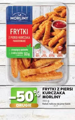 Frytki z piersi kurczaka Morliny promocja w Stokrotka