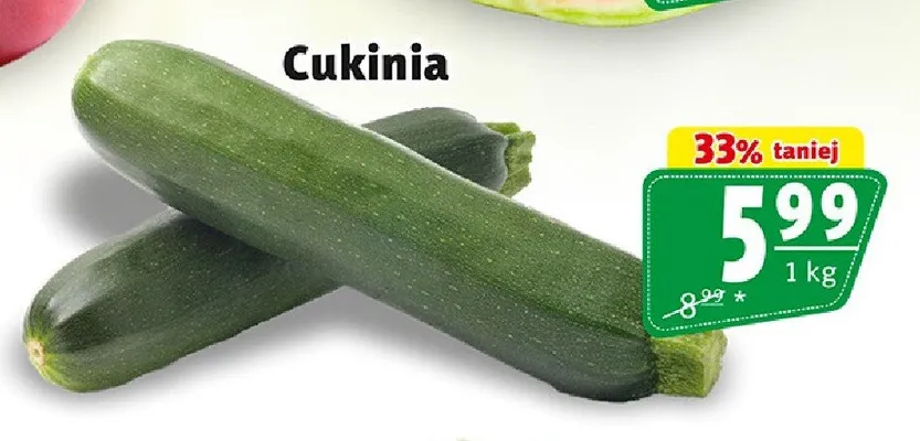 Cukinia promocja w Prim Market