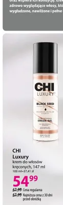 Krem do włosów kręconych CHI Luxury promocja w Hebe