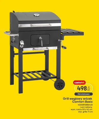 Grill węglowy Castorama promocja w Castorama