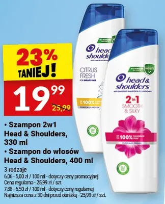 Szampon 2w1 promocja w Twój Market