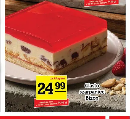 Ciasto szarpaniec Bizon promocja w Gram Market