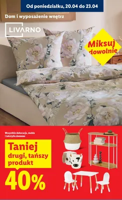Meble Livarno promocja w Lidl