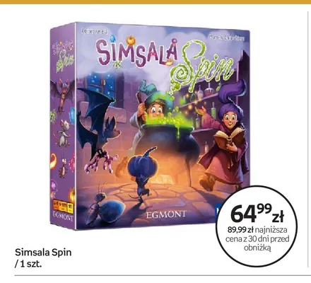 Gra Simsala Spin Egmont promocja w Empik