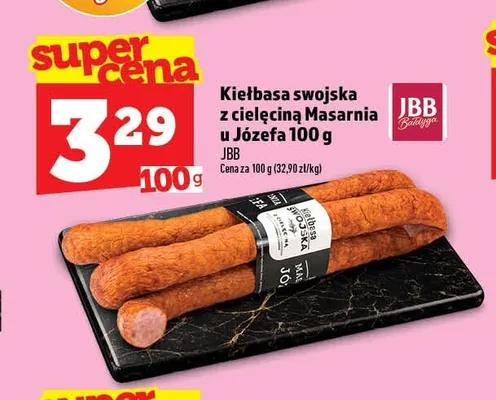 Kiełbasa swojska z cielęciną Masarnia u Józefa JBB promocja w TOPAZ