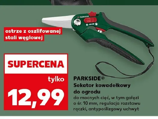 Sekator kowadełkowy do ogrodu PARKSIDE promocja w Kaufland