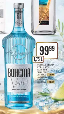 Wódka Bohema promocja w Dino