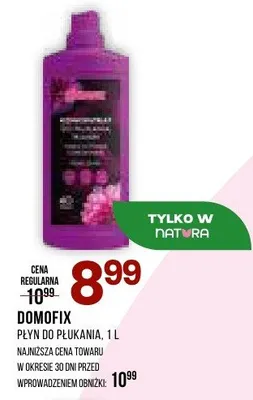 Płyn do płukania promocja w Drogerie Natura