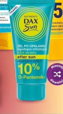 Żel po opalaniu łagodząco-chłodzący S.O.S. dla skóry after sun Dax Sun Sun Expert promocja w Dino