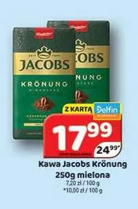 Kawa Jacobs Krönung mielona promocja w Delfin