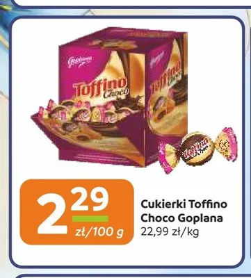 Cukierki Toffino Choco Goplana promocja w Społem Częstochowa