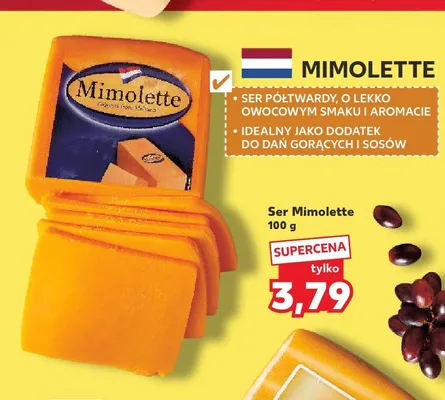 Ser Mimolette promocja w Kaufland