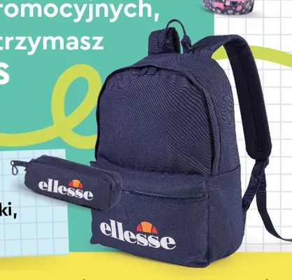 Plecak Ellesse z piórnikiem promocja w Biedronka