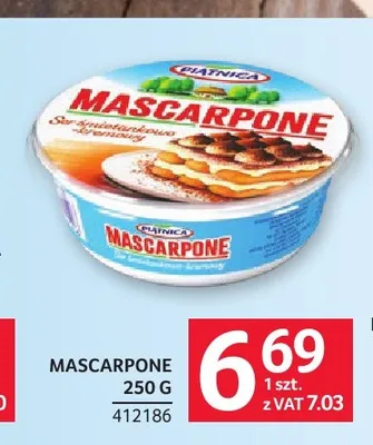 Ser Mascarpone Piątnica promocja w Selgros