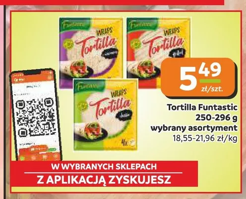 Tortilla Funtastic promocja w Gama