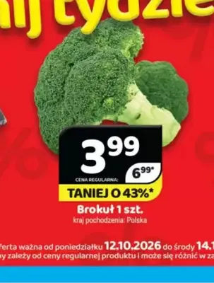 Brokuł promocja w Delfin