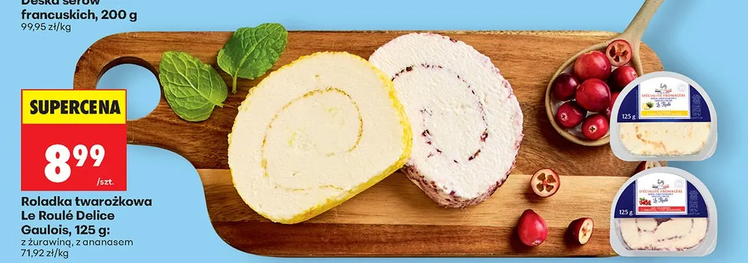Deska serów francuskich promocja w Biedronka
