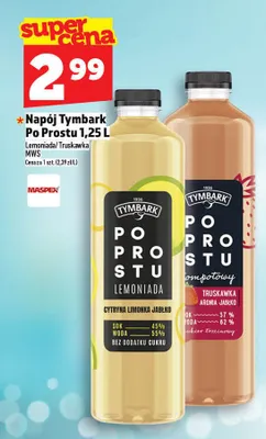Napój Tymbark Po Prostu Truskawka promocja w TOPAZ