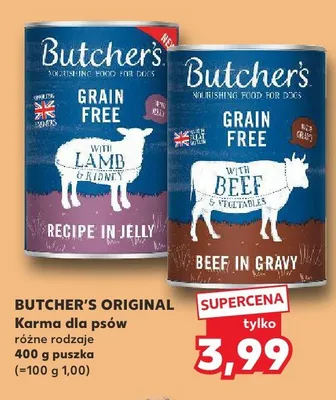 Karma dla psów różne rodzaje promocja w Kaufland