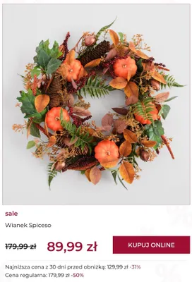 Wianek Spiceso home & you promocja w home&you