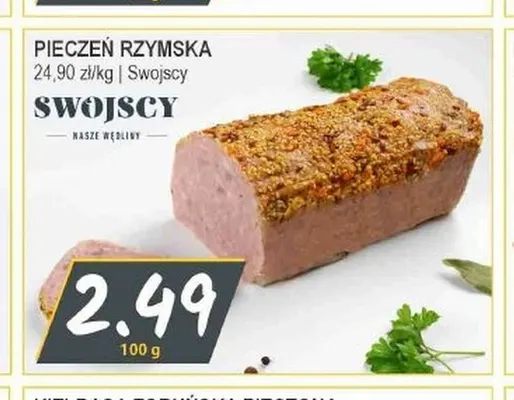 Pieczeń rzymska Swojscy promocja w Słoneczko